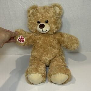Build-A-Bear Plush Teddy 18 Inch BAB Tan/Light Brown Bear Stuffed Animal